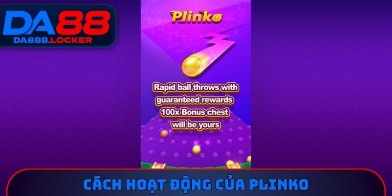 Cách hoạt động của Plinko